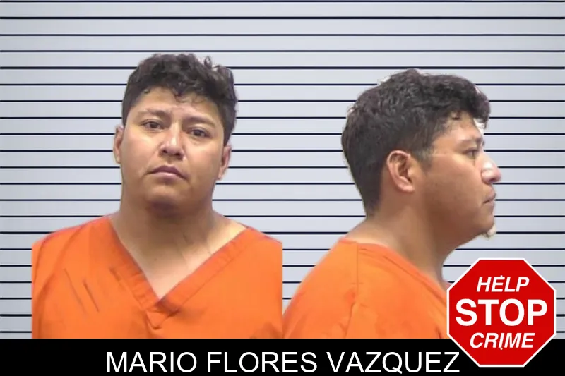 Mario Flores Vazquez mugshot