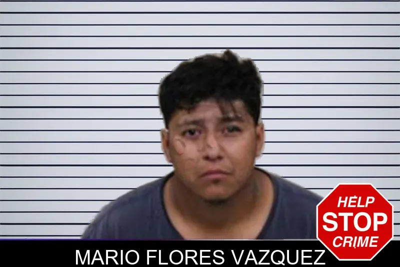 Mario Flores Vazquez mugshot