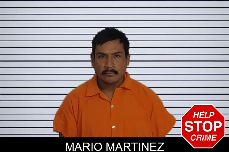 Mario Martinez mugshot