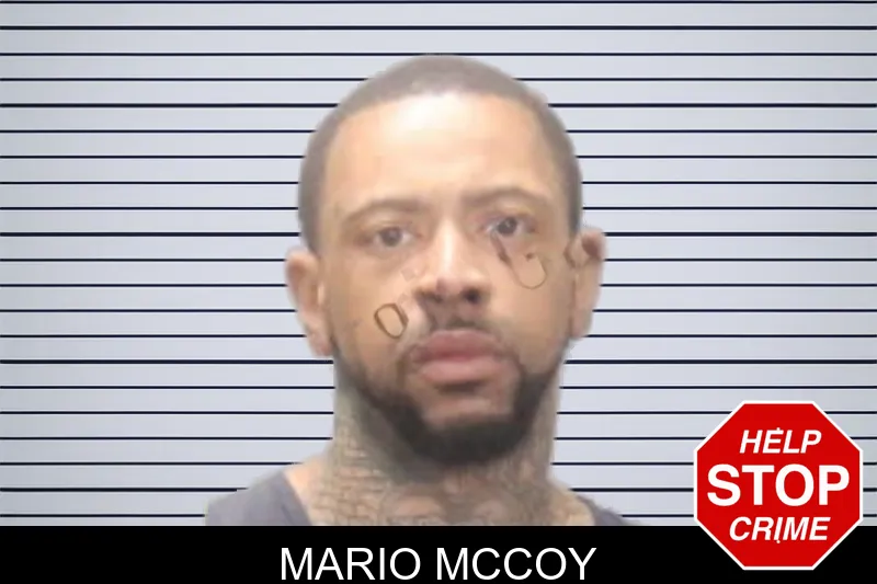 Mario McCoy mugshot