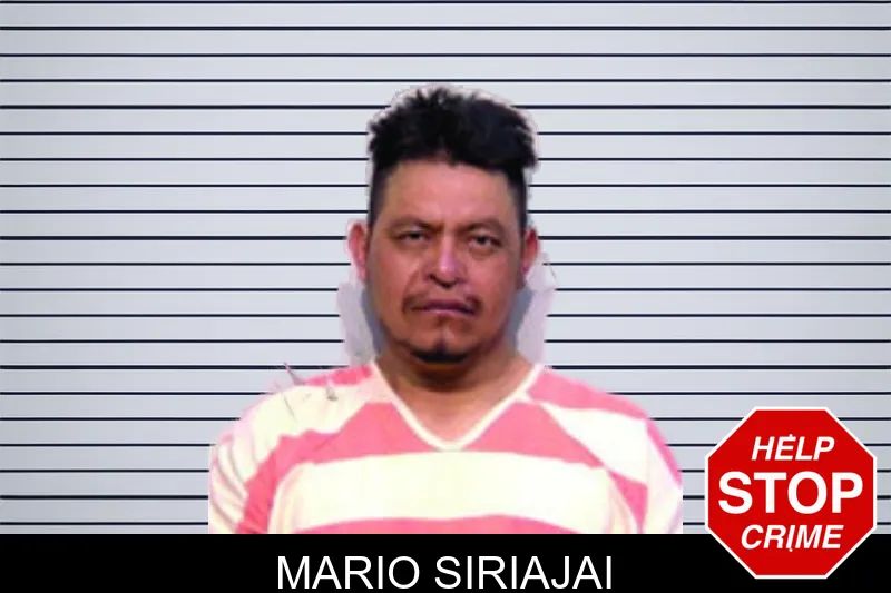 Mario Siriajai mugshot