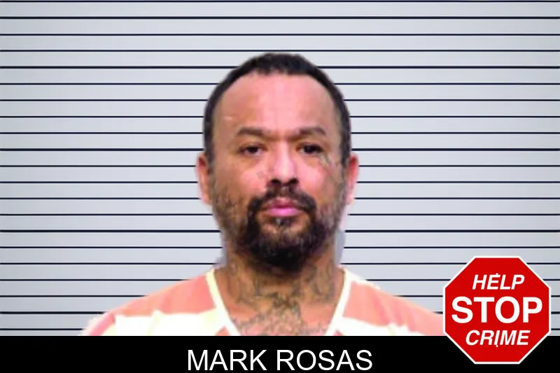 Mark Rosas mugshot