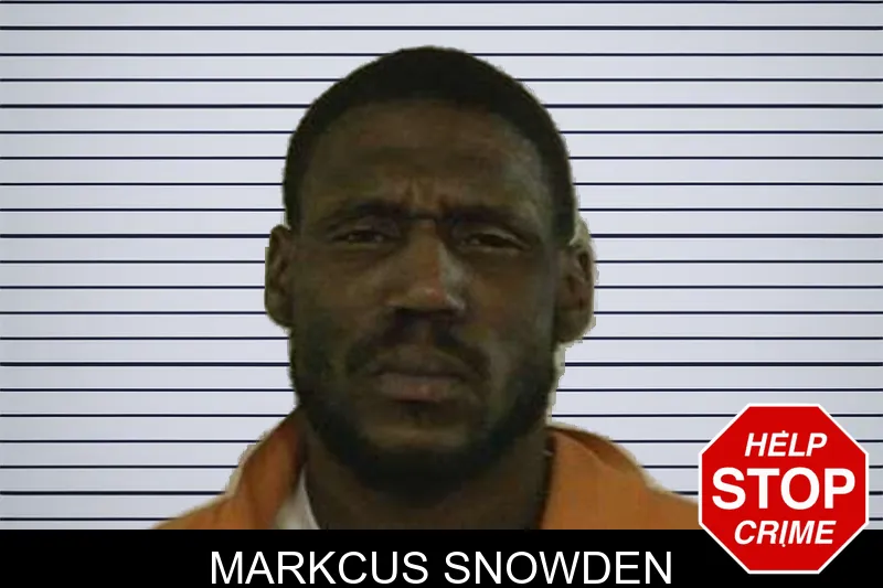 Markcus Snowden mugshot