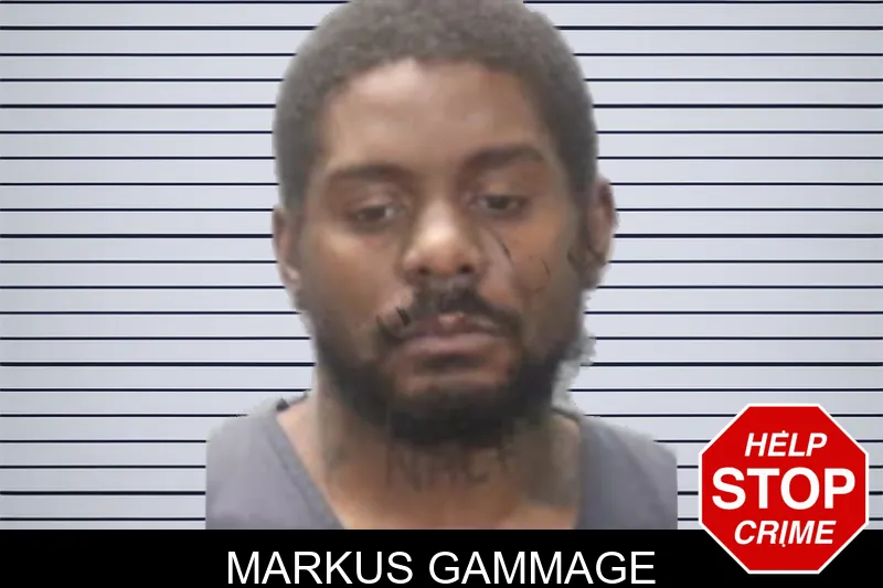 Markus Gammage mugshot