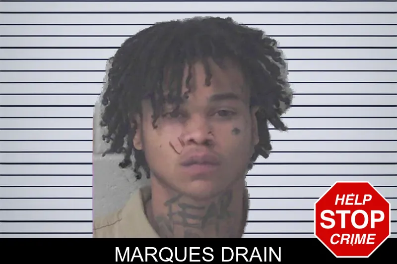 Marques Drain mugshot