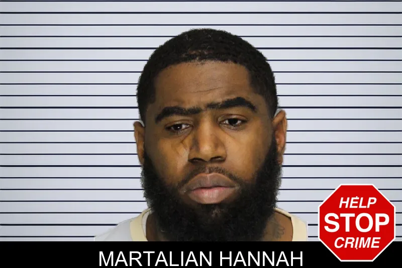 Martalian Hannah mugshot