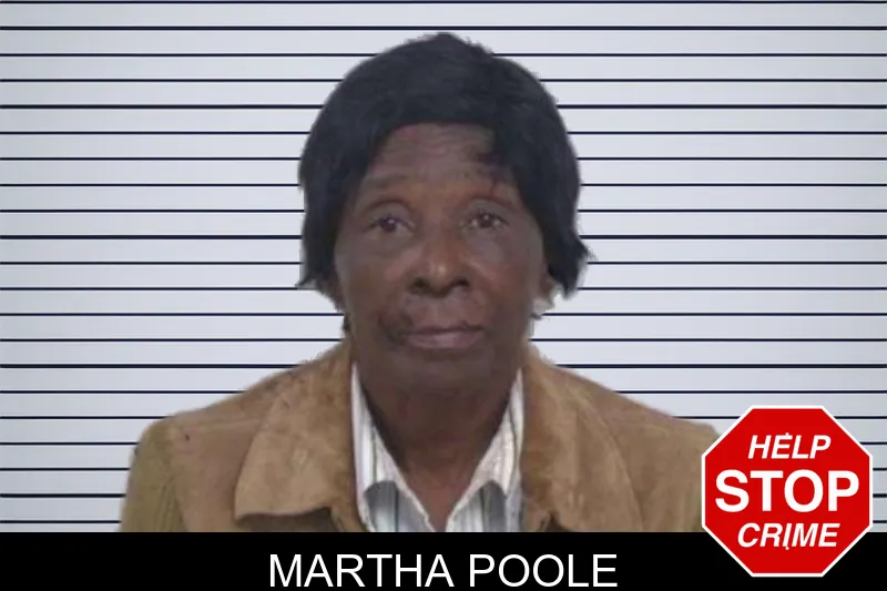 Martha Poole mugshot