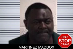 Martinez Maddox mugshot