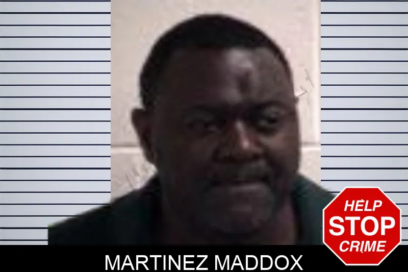 Martinez Maddox mugshot