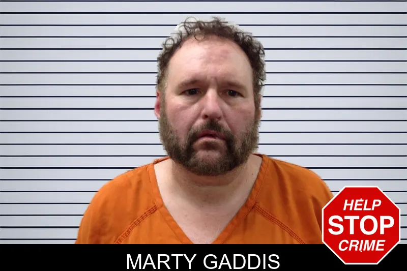 Marty Gaddis mugshot