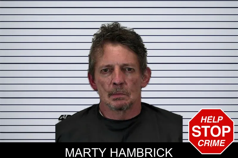 Marty Hambrick mugshot
