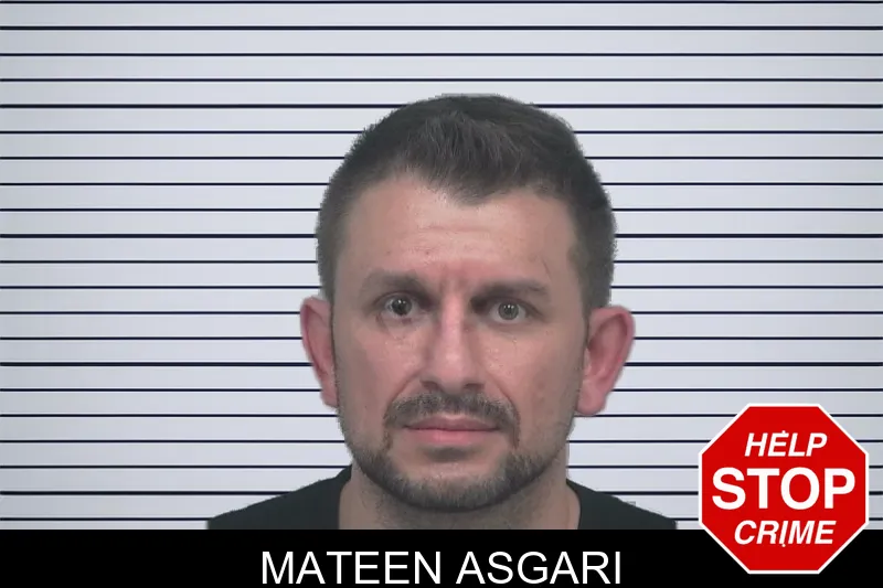 Mateen Asgari mugshot