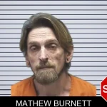 Mathew Burnett mugshot