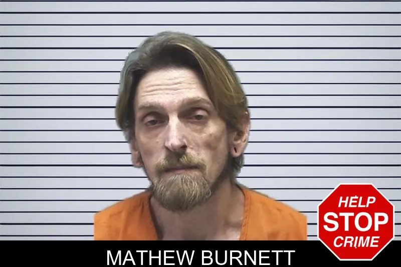 Mathew Burnett mugshot