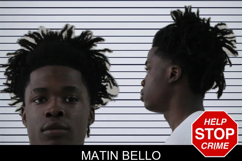 Matin Bello mugshot – Houston County , Georgia Matin Bello mugshot