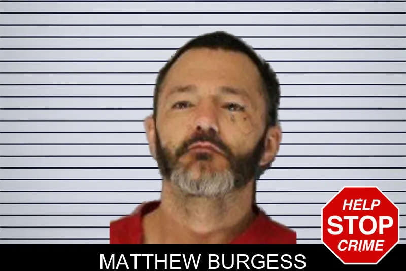 Matthew Burgess mugshot
