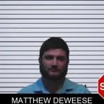 Matthew Deweese mugshot