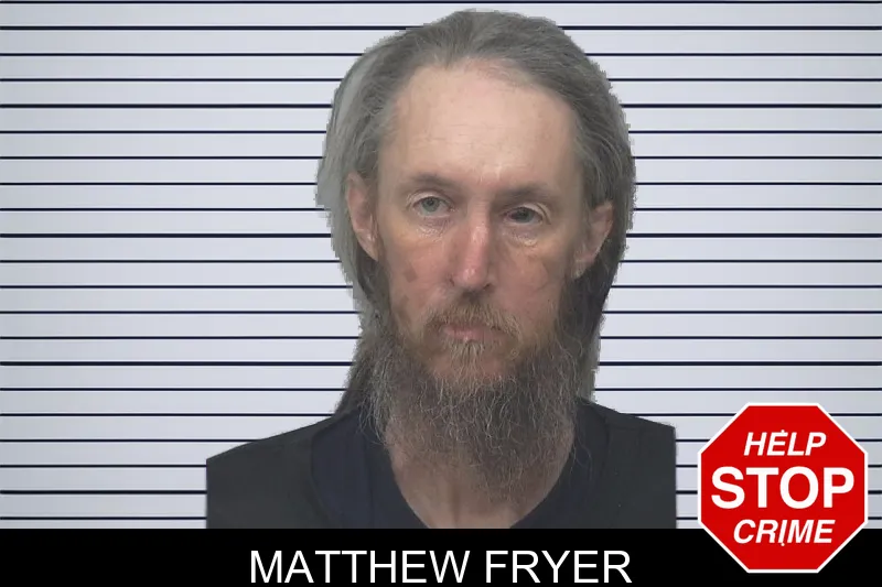 Matthew Fryer mugshot