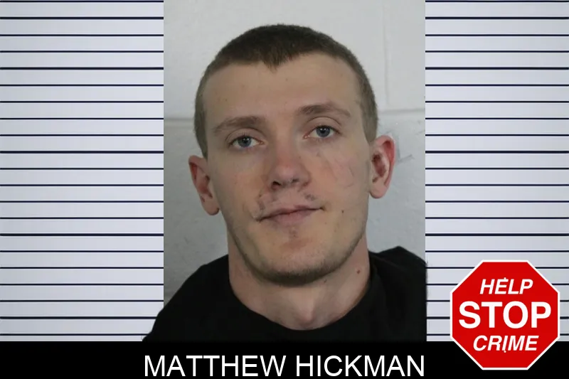 Matthew Hickman mugshot