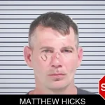 Matthew Hicks mugshot