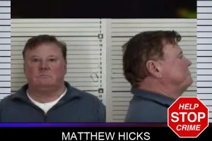 Matthew Hicks mugshot