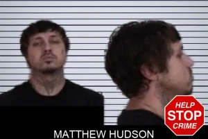 Matthew Hudson mugshot