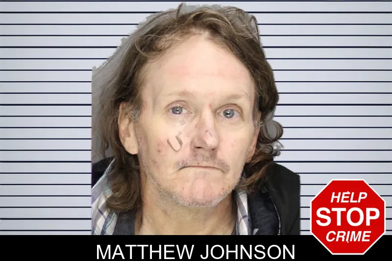 Matthew Johnson mugshot