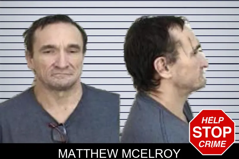 Matthew McElroy mugshot
