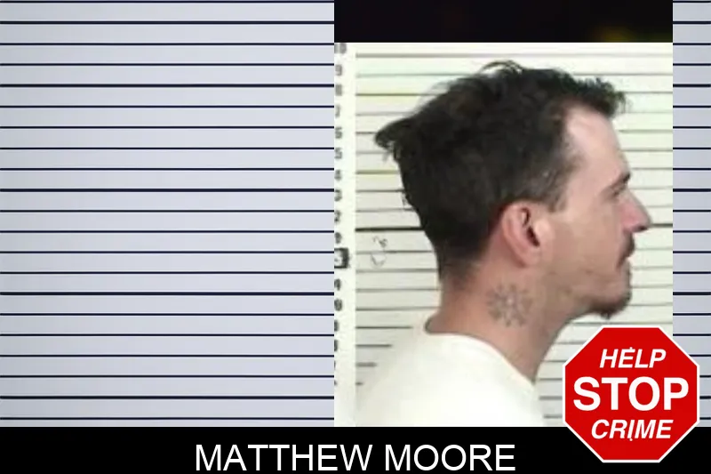 Matthew Moore mugshot