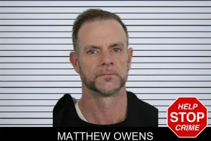 Matthew Owens mugshot