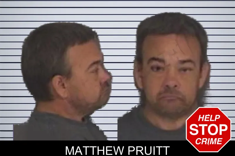 Matthew Pruitt mugshot