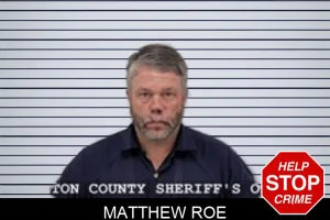 Matthew Roe mugshot