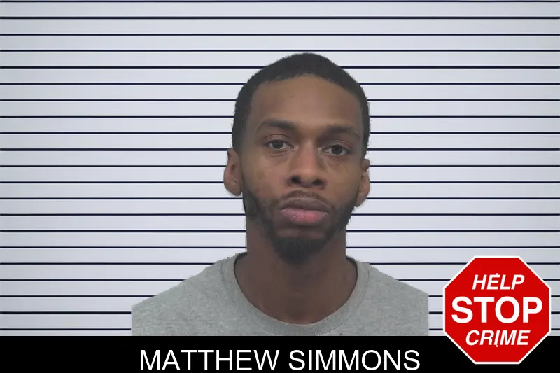 Matthew Simmons mugshot