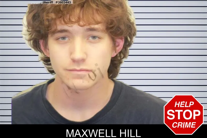 Maxwell Hill mugshot