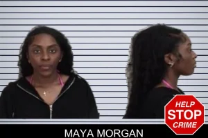Maya Morgan mugshot