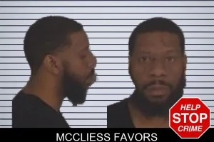 McCliess Favors mugshot