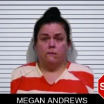 Megan Andrews mugshot
