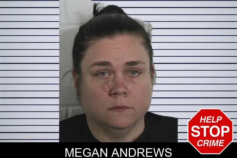 Megan Andrews mugshot