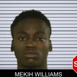 Mekih Williams mugshot