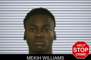 Mekih Williams mugshot