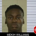 Mekih Williams mugshot