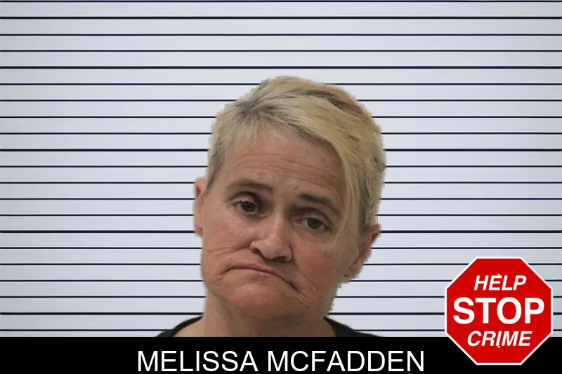 Melissa McFadden mugshot