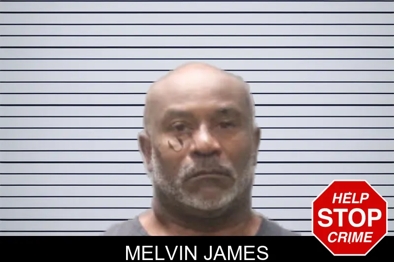Melvin James mugshot