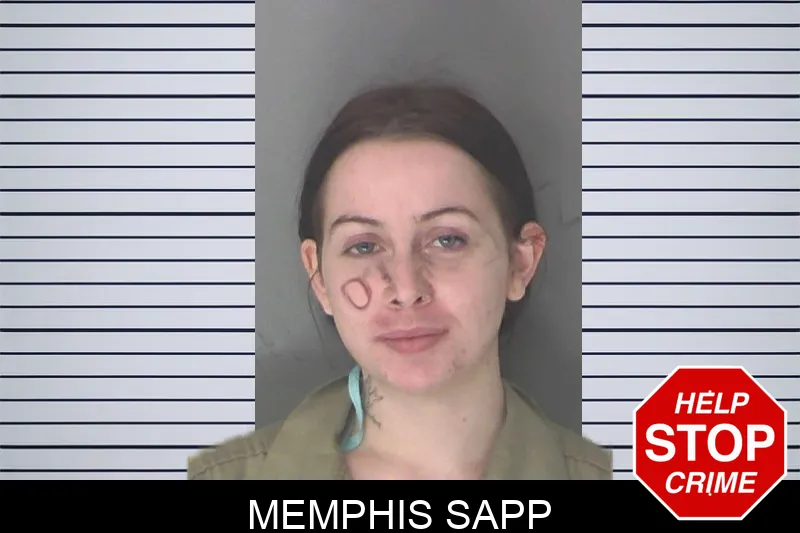 Memphis Sapp mugshot