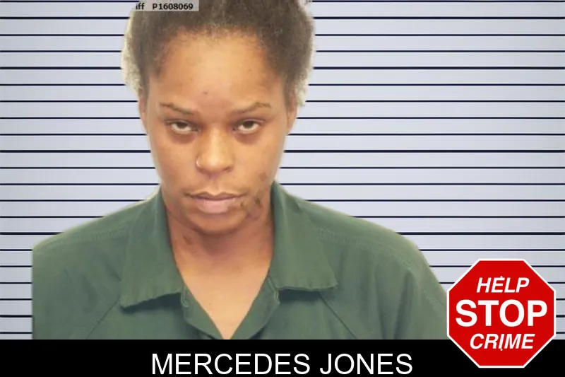 Mercedes Jones mugshot