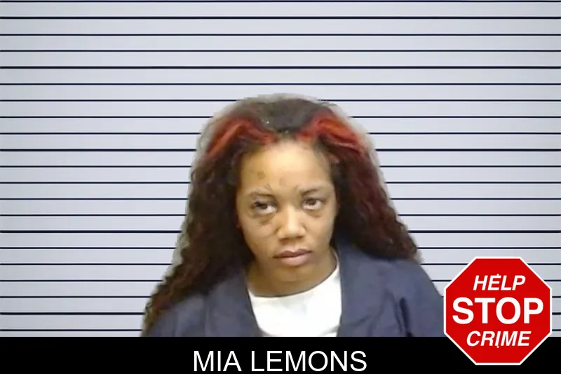Mia Lemons mugshot
