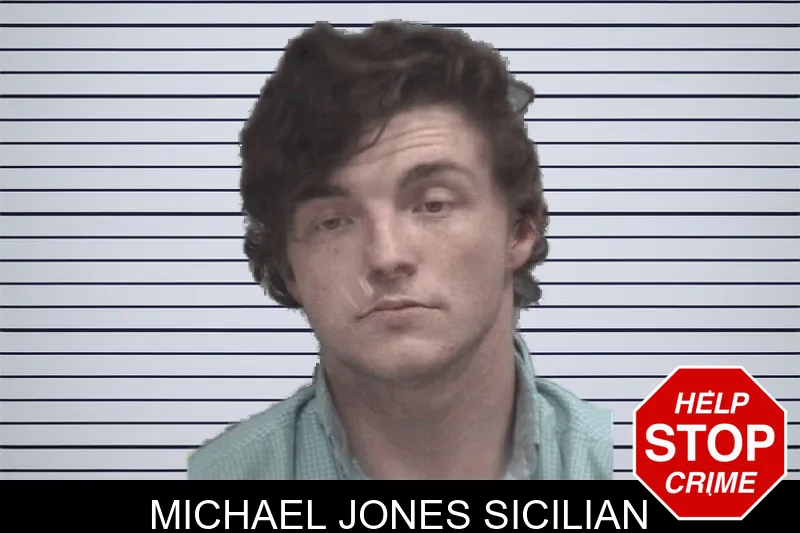 Michael Jones Sicilian mugshot