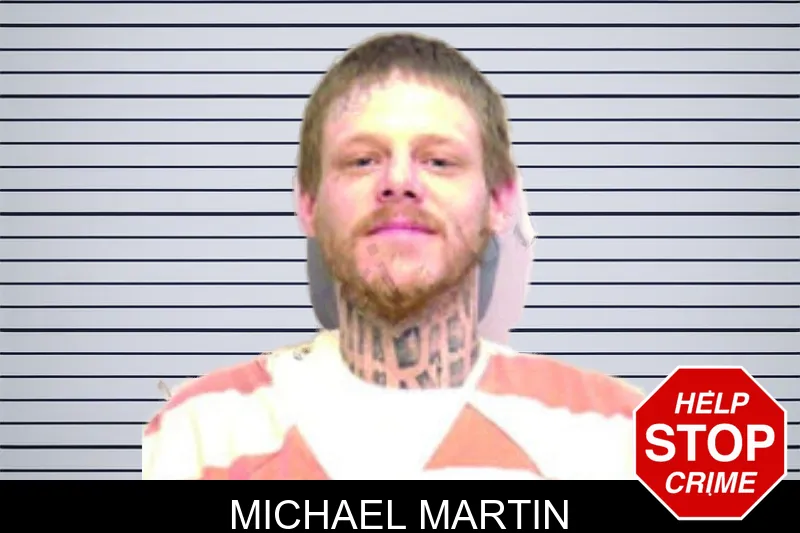 Michael Martin mugshot
