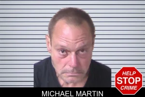 Michael Martin mugshot