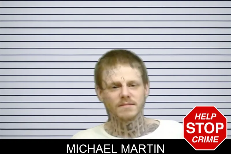 Michael Martin mugshot